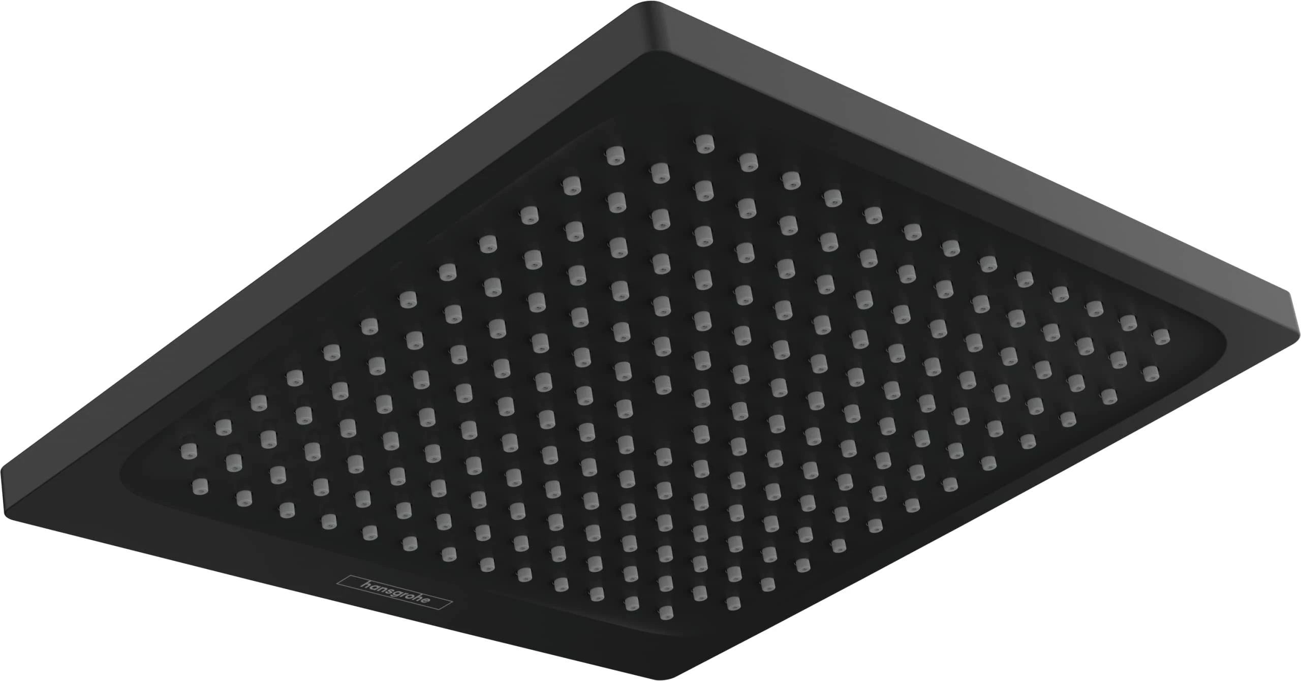 Hansgrohe Crometta E Overhead Shower 240 1 Spray, Matt Black, 26726670