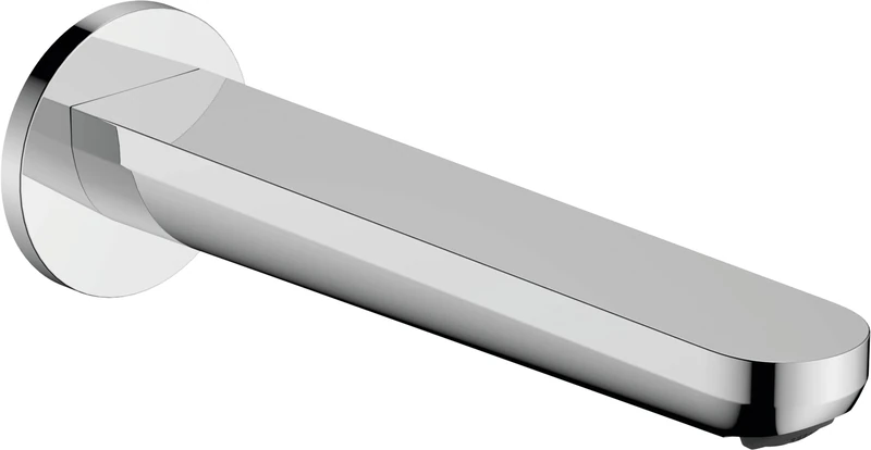 Hansgrohe Rebris S Bath Spout, Matt Black, 72430670