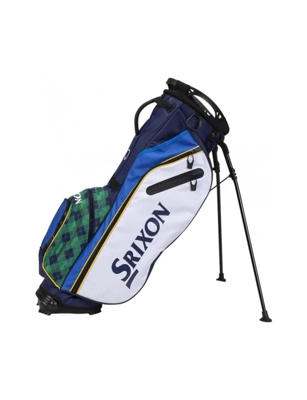 Srixon - The Open - Major Limited Edition Stand Golf Bag - 4 Club Divider - 5 Zipper Pockets including a Velour-lined Valuable and an Insulated Coller Pocket - Comfort Mesh Hip Pad - 2.5 Kg