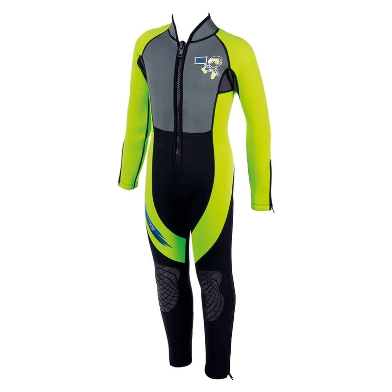 IST/DOLPHIN PG-WSK80AM-XL Monopieza Puriguard Kid, 3 mm - C: Black/Yellow T: T. XL for Adults, Built for Everyday use, 3 mm, Black - Image 1