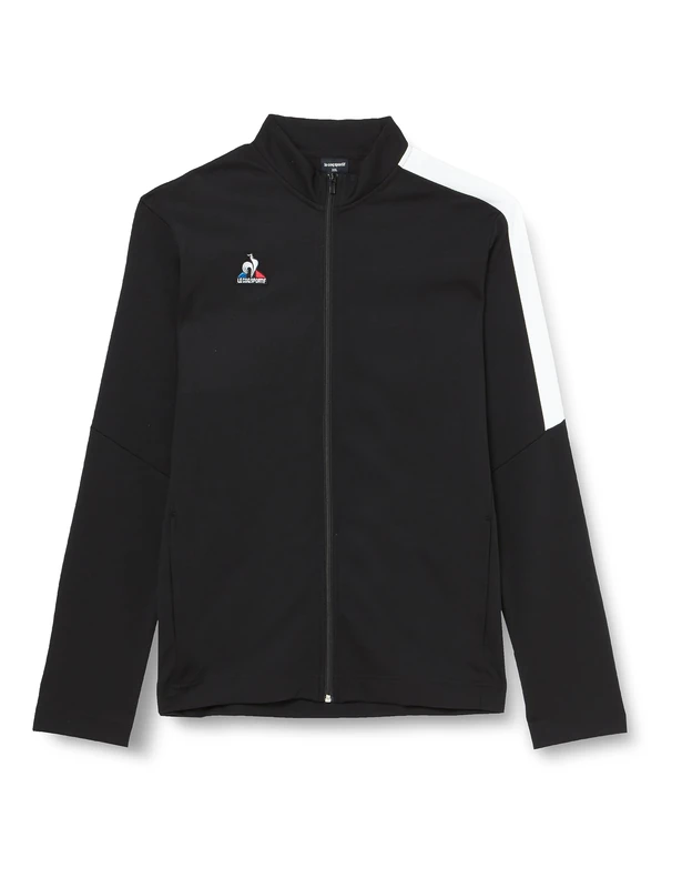 Le Coq Sportif FZ Sweat Presentation Bicolore N°1 M Bla Sweatshirt Men Black