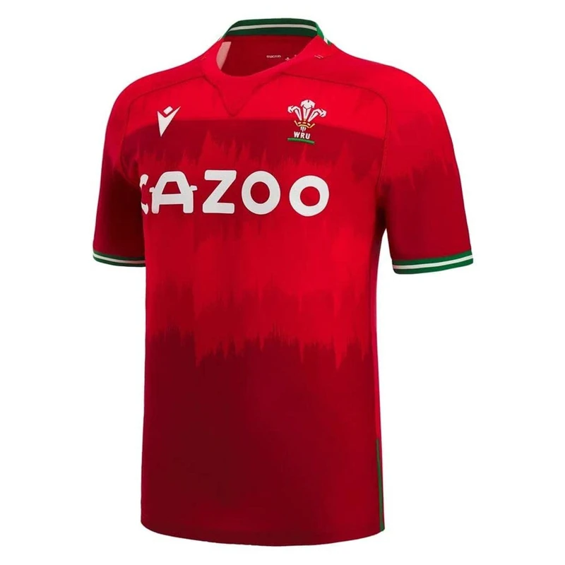 Macron Welsh Rugby 2022/23 home pathway body fit match shirt