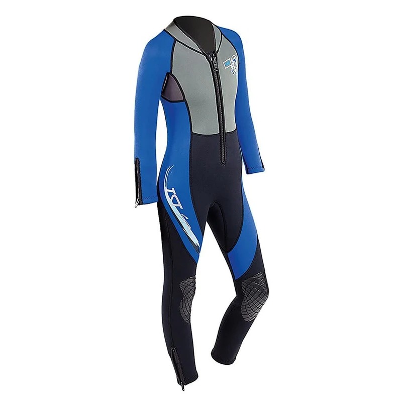 IST/DOLPHIN PG-WSK80AZ-XL Monopieza Puriguard Kid, 3 mm - C: Black/Blue T: T. XL for Adults, Ideal for Everyday use, 3 mm, Black, Blue