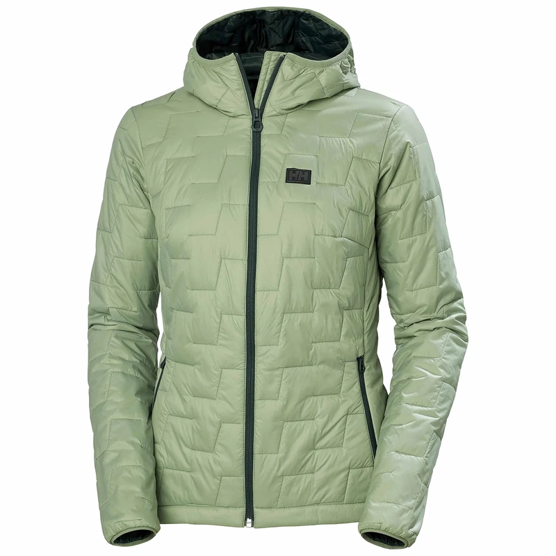 Helly Hansen Women's W Lifaloft Hooded Ins Jkt, Jade 2.0, XS