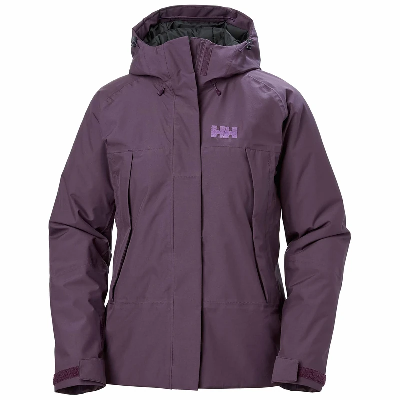 Helly Hansen Women's Banff Insulated Jacket Ski, Purple, XS