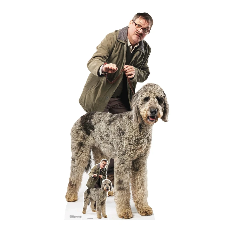 Star Cutouts SC4066 Jim & Milson Dog “Shalom” Friday Night Dinner Lifesize Cardboard Cutout with Mini – Perfect for Fans, Parties & Gifts - Image 1