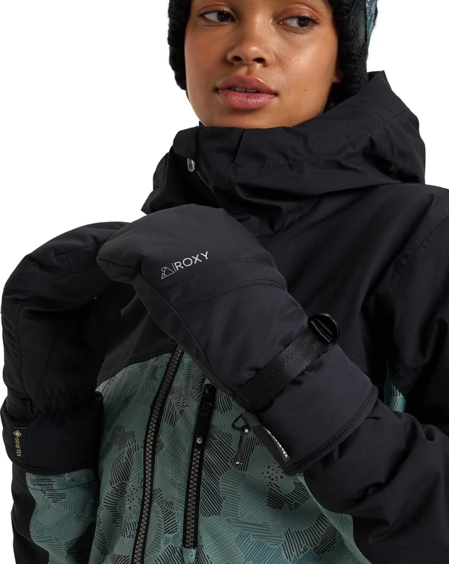 Roxy Snowboard/Ski Mittens GORE TEX FIZZ MITT Women Black XL