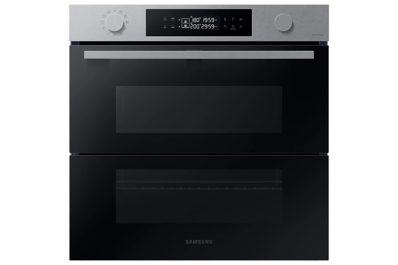 Samsung Series 4 Dual Cook Flex Smart Oven with Catalytic Cleaning, Colour: Stainless Steel, NV7B45205AS