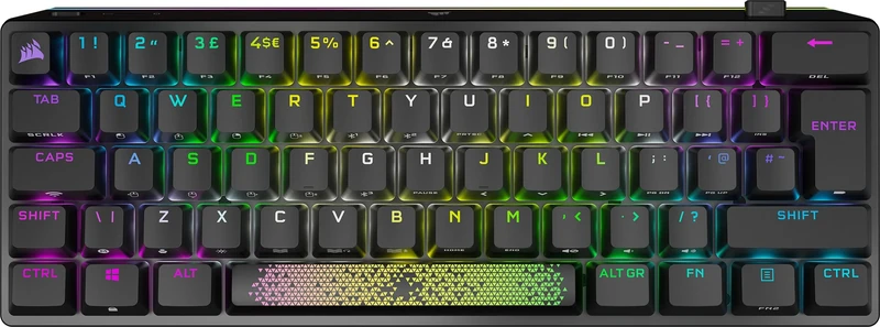 Corsair K70 PRO MINI Wireless RGB 60% Keyboard - CHERRY MX Red, PBT