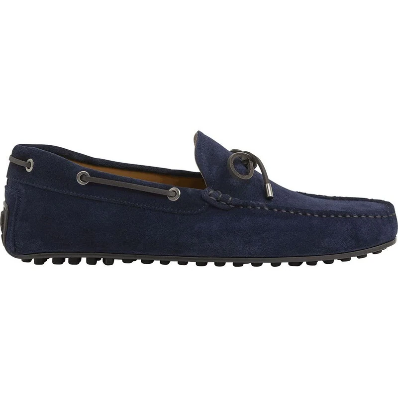 Hackett London Driver Suede, 584OLD Navy, 41 - Image 1