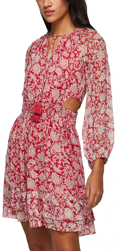 Pepe Jeans Women's Batilde Dress, Multicolour (Multi), XL - Image 1
