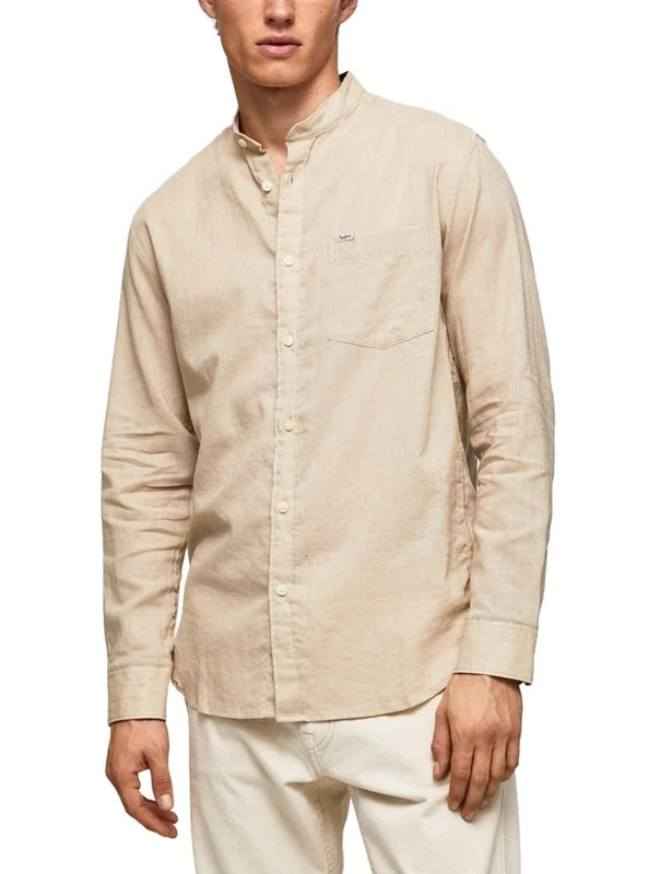 Pepe Jeans Men's LEVENSHULME, Malt - Image 1