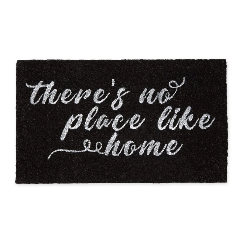 DII Natural Coir Doormat Outdoor Welcome Mat, 17x29, No Place Like Home