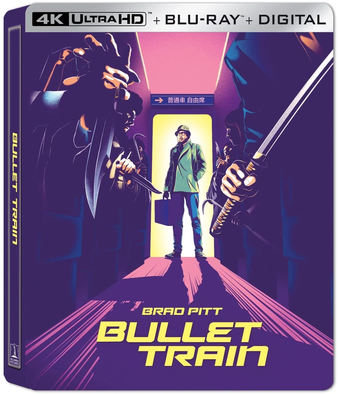 Bullet Train Steelbook [4K UHD] [Blu-ray]