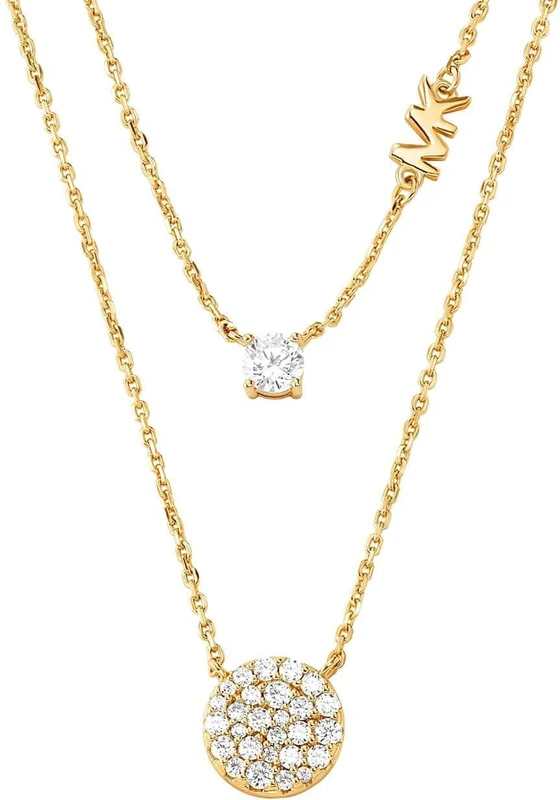 Michael Kors - Premium Gold Tone Sterling Silver Necklace for Women MKC1591AN710