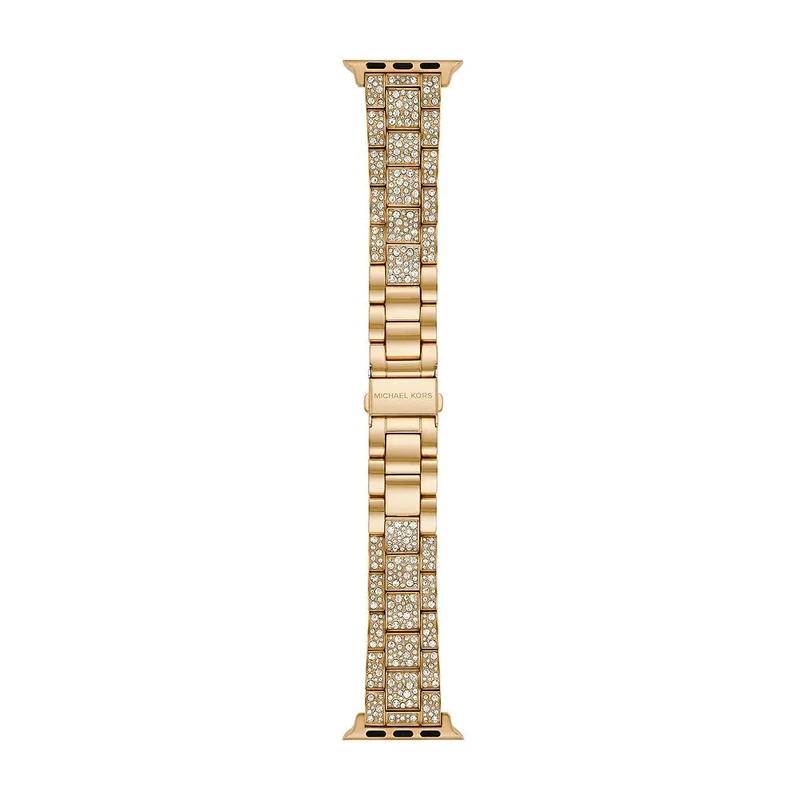 Michael Kors Women's 38/40/41mm Gold-Tone Stainless Steel Band for Apple Watch, MKS8041