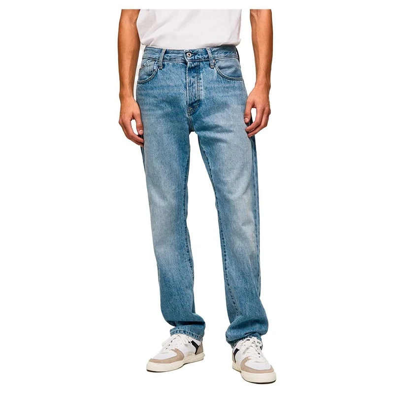 Pepe Jeans Men's Byron Jeans, Blue (Denim-MM2), 28W / 32L