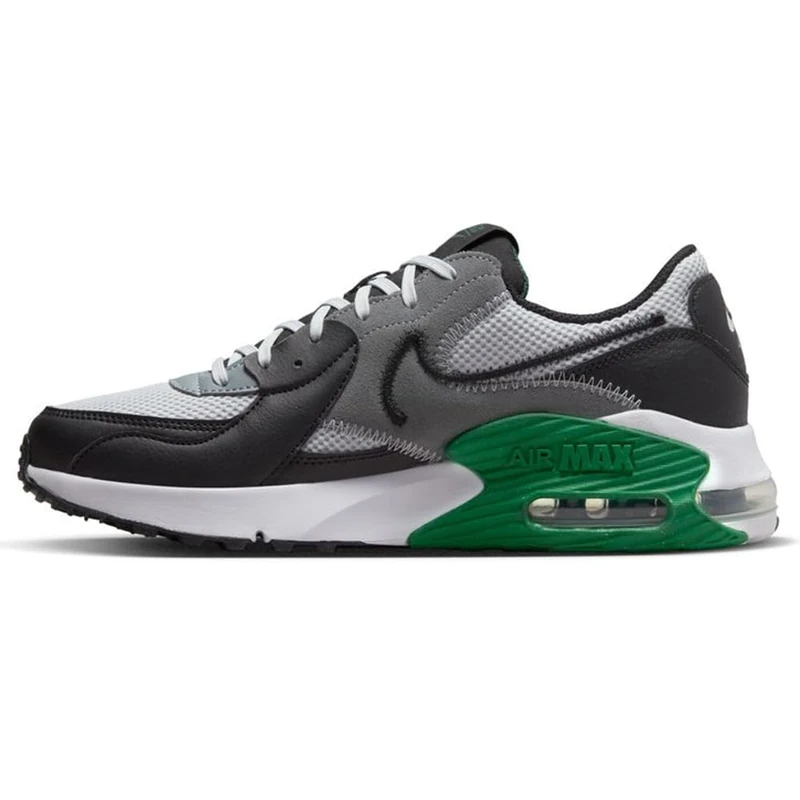 NIKE CD4165-018 Air Max Excee Sneaker Adult Pure Platinum/Black-Gorge Green-White 5.5