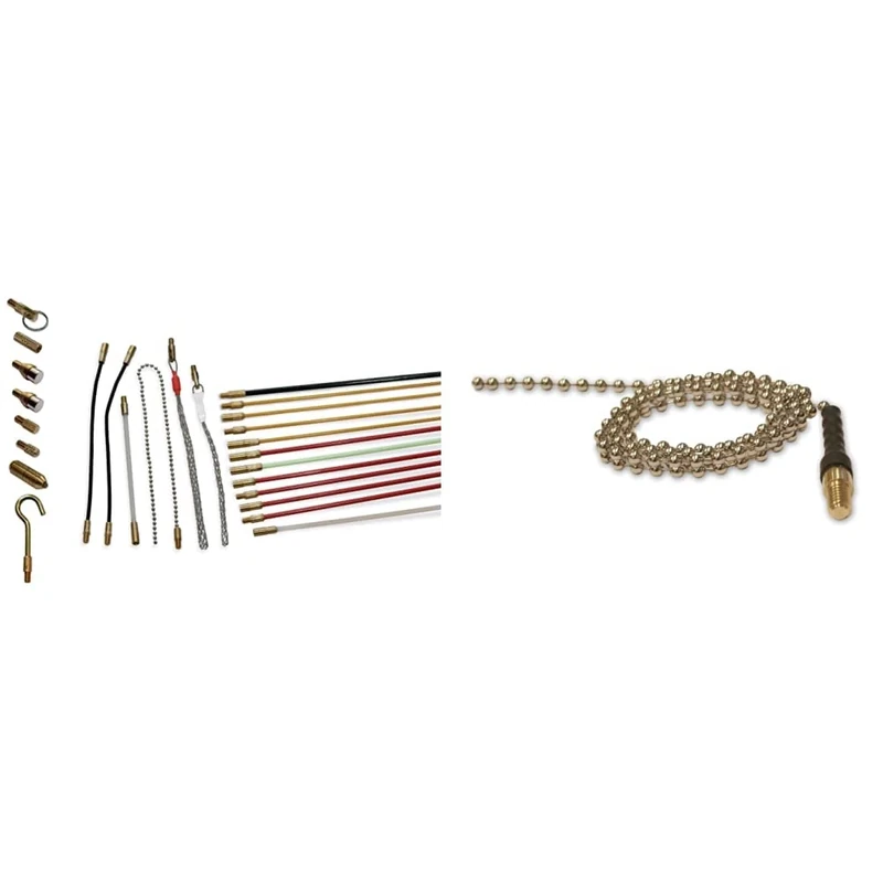 Super Rod CRSK12 12m 36ft Installation Kit with 13 Cable Handling Attachments & SRC90 Chain