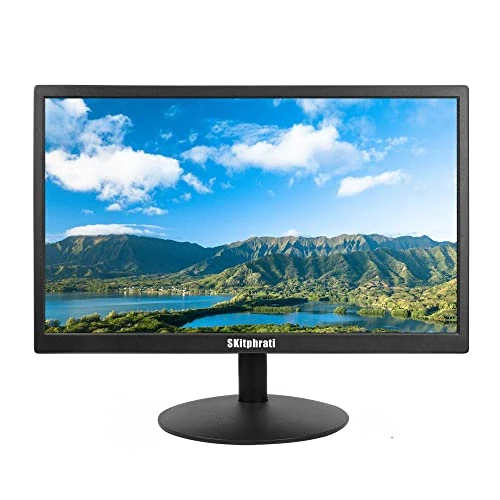 SKitphrati 17.1 Inch Monitor1440x900 LED Screen PC Monitor with HDMI and VGA, (60HZ, 5Ms, 16:10, TN Panel, VESA)