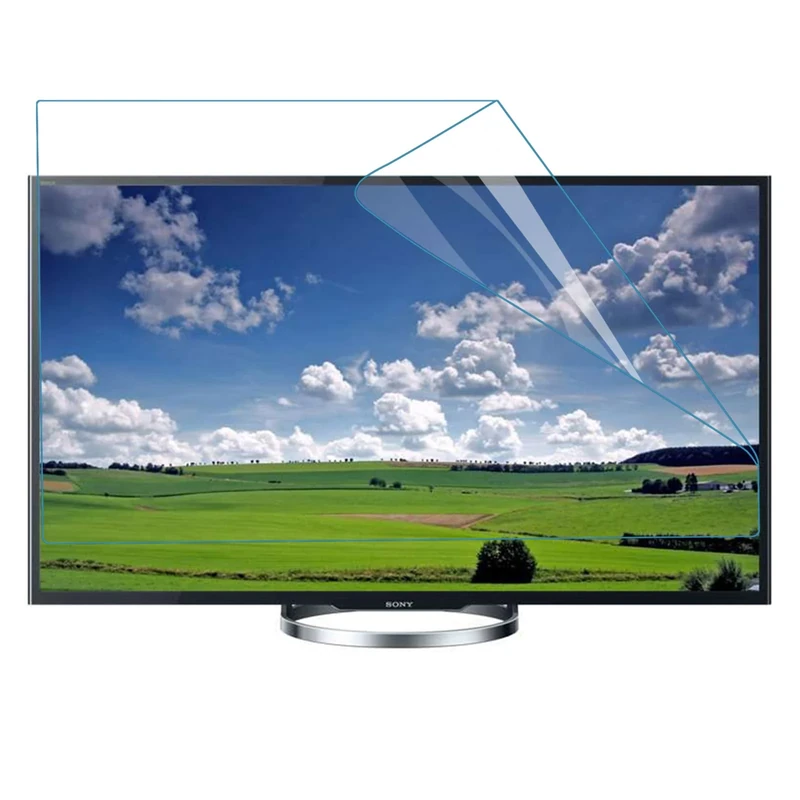 40-60inch Anti Blue Light TV Screen Protector, Anti Glare Frosted Film Relieve Eye Fatigue for LCD, LED, OLED, QLED 4K HDTV,Matte-58in(1269X721) mm
