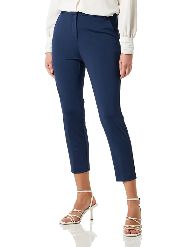 Pinko Women's Beautiful Cloth Stitch Pants S, G57_blu Ceremony, 18