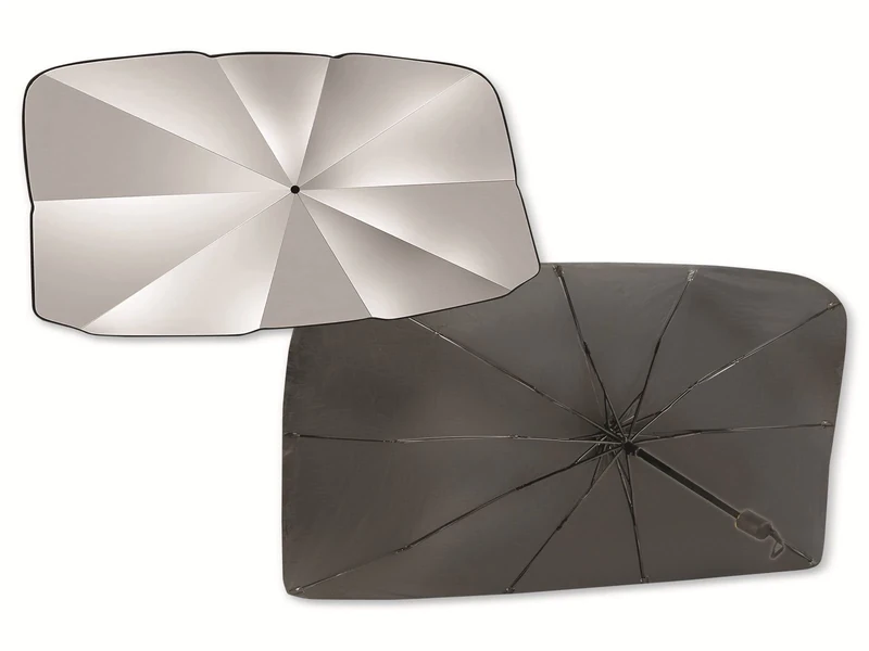 APA Parasol Sun Protection for Passenger Car - Front Windscreen Parasol, Easy to Use, Lightweight and Durable, Includes Umbrella Cover - Image 1