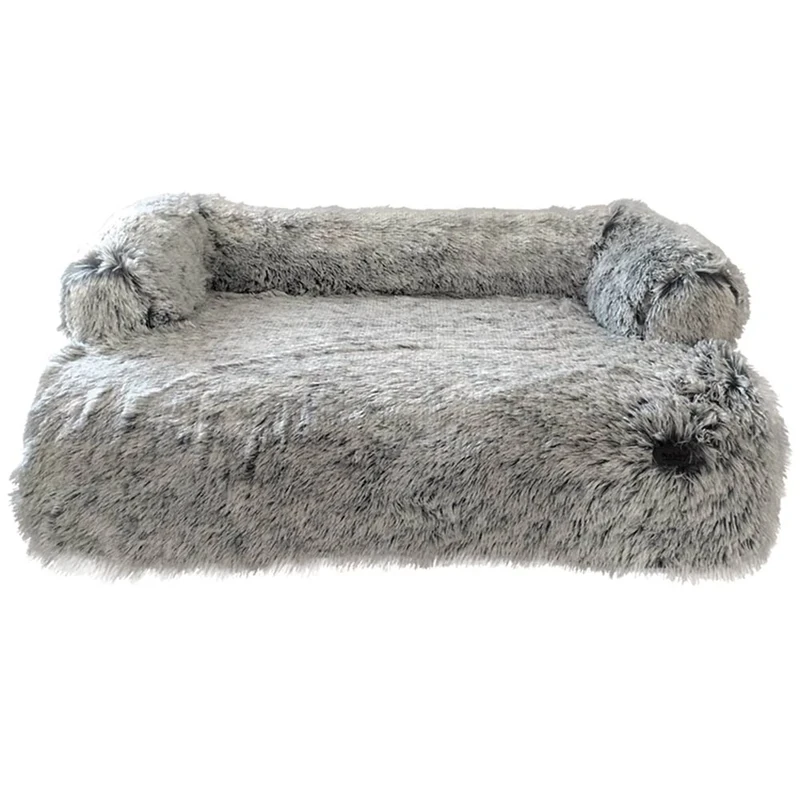 Nobby Nuru 61769 Sofa Mat Rectangular Grey 91 x 74 x 10 cm - Image 1