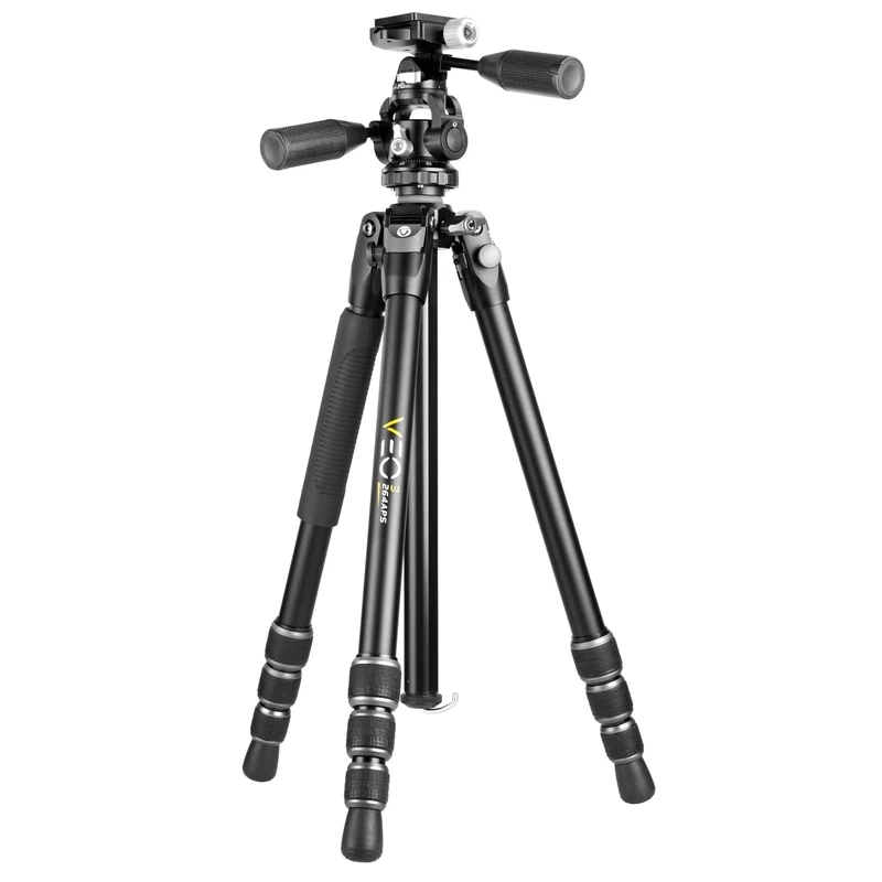 Vanguard VEO 3 264APS Traditional Aluminium Tripod With 3-way Pan Head - 10kg Load Capacity