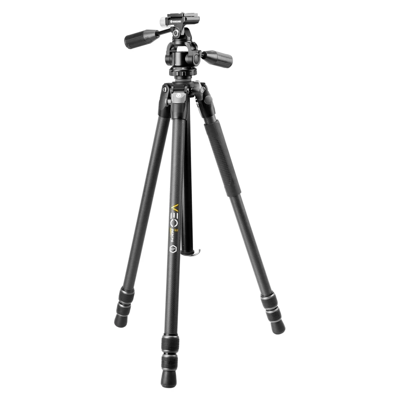Vanguard VEO 3 263CPS Traditional Carbon Fibre Tripod With 3-way Pan Head - 10kg Load Capacity