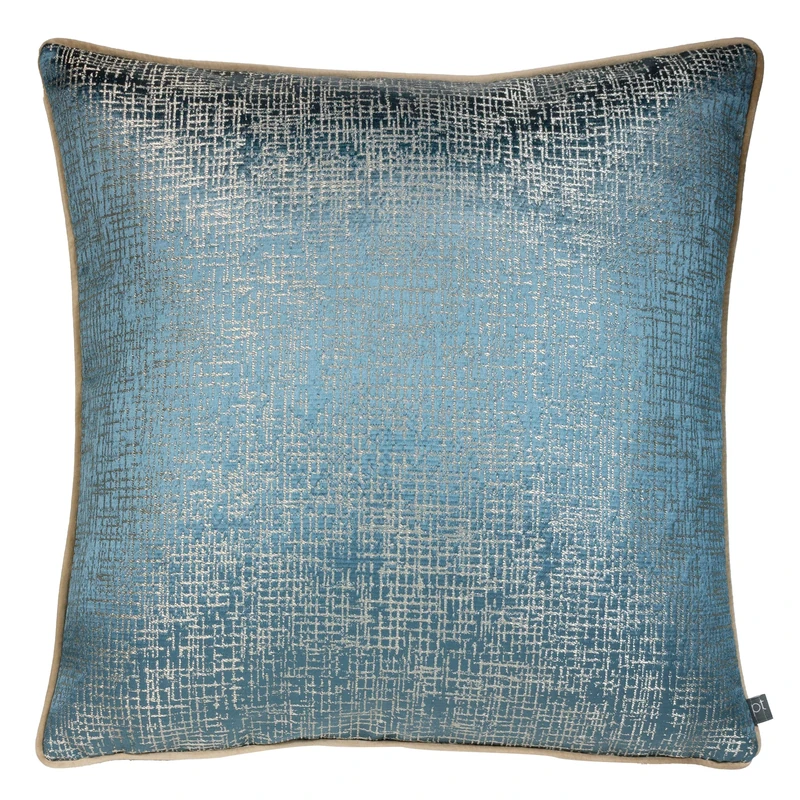 Prestigious Textiles Cinder Feather Filled Cushion, Cotton, Polyamide, Polyester, Linen, Moonstone