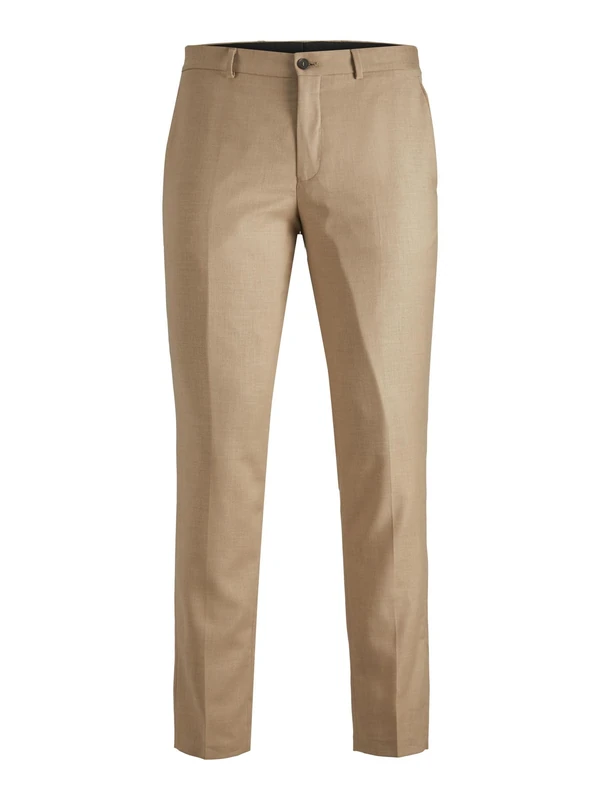 JACK & JONES Men's Jprsolaris Noos Trousers Suit Pants, Curds and whey/fit: Super Slim fit, W52