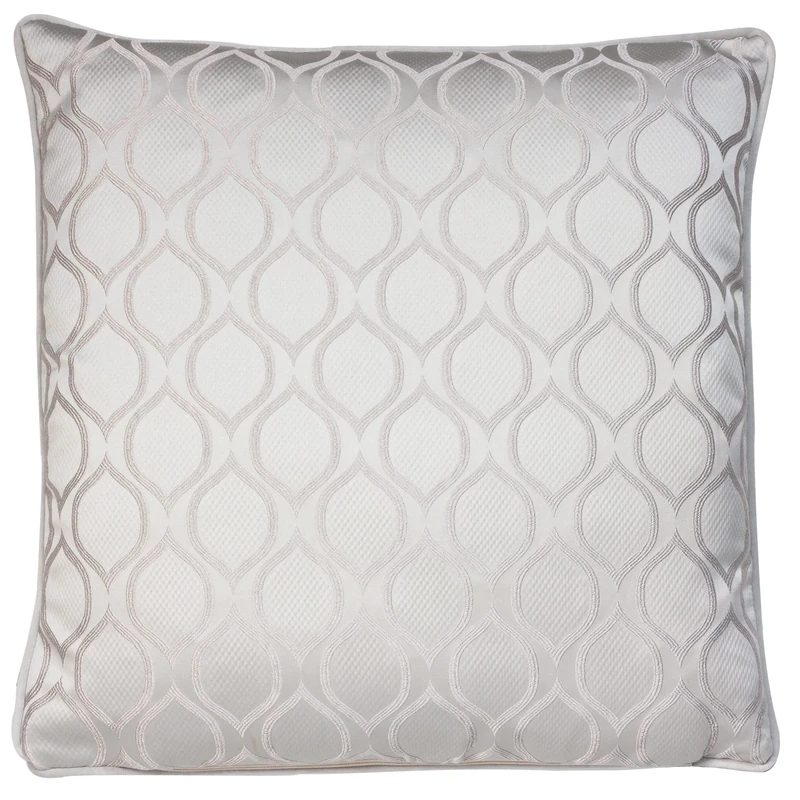 Prestigious Textiles Solitaire Feather Filled Cushion, Polyester, Sterling
