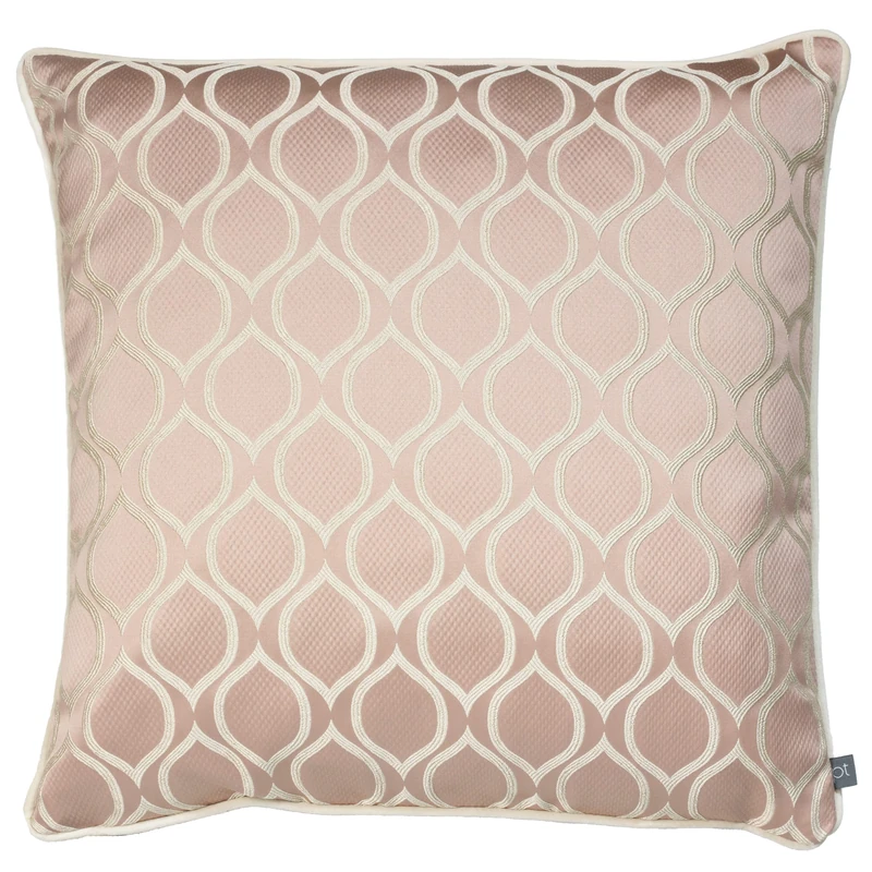 Prestigious Textiles Solitaire Feather Filled Cushion, Polyester, Rose