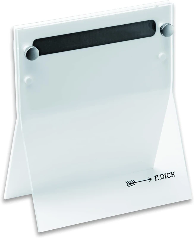F. Dick 4Knives 88040010-05 Knife Block (Unequipped, Made of High-Quality Acrylic Glass, Includes Magnetic Strip - Fixes The Knife Blades) 88040010-0