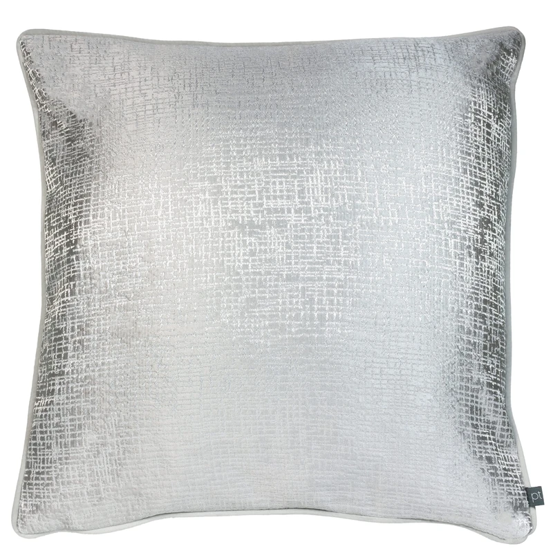 Prestigious Textiles Cinder Feather Filled Cushion, Cotton, Polyamide, Polyester, Linen, Sterling
