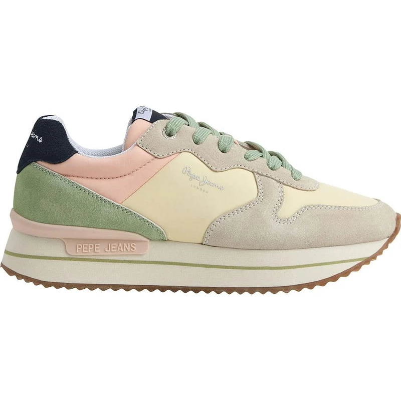 Pepe Jeans Women RUSPER Sweet Platform Sneaker Pastel Lemon 7