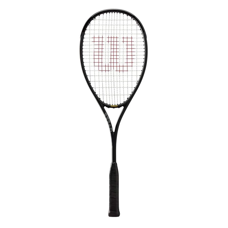 Wilson Pro Staff CV Squash Racket, With Countervail Technology and a Graphite Build, For Enhanced Accuracy, Ultra Lightweight, Colour: Black/Yellow/Red, Size: 0