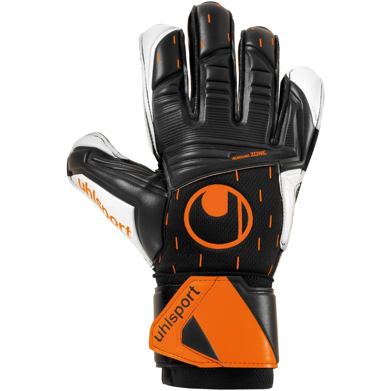 uhlsport Speed Contact Supersoft Football Goalkeeper Gloves - Breathable with Great Grip and Abrasion Resistance - for Beginners and Amateur Athletes