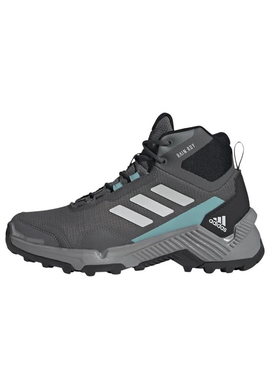 adidas Women's Eastrail 2.0 Mid RAIN.RDY Hiking Shoes, Grey Five / Dash Grey / Core Black, 4 UK