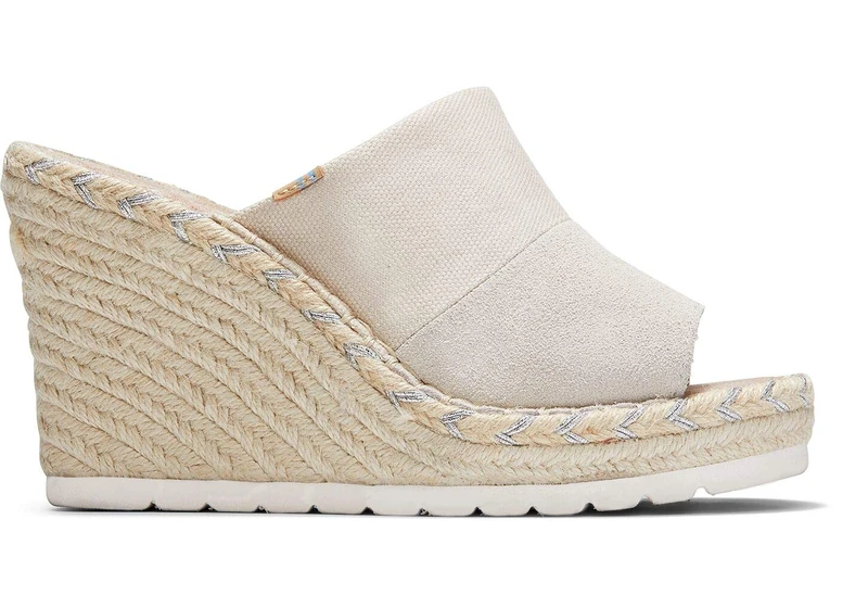 TOMS Women's, Michelle Sandal, Natural, 3 UK