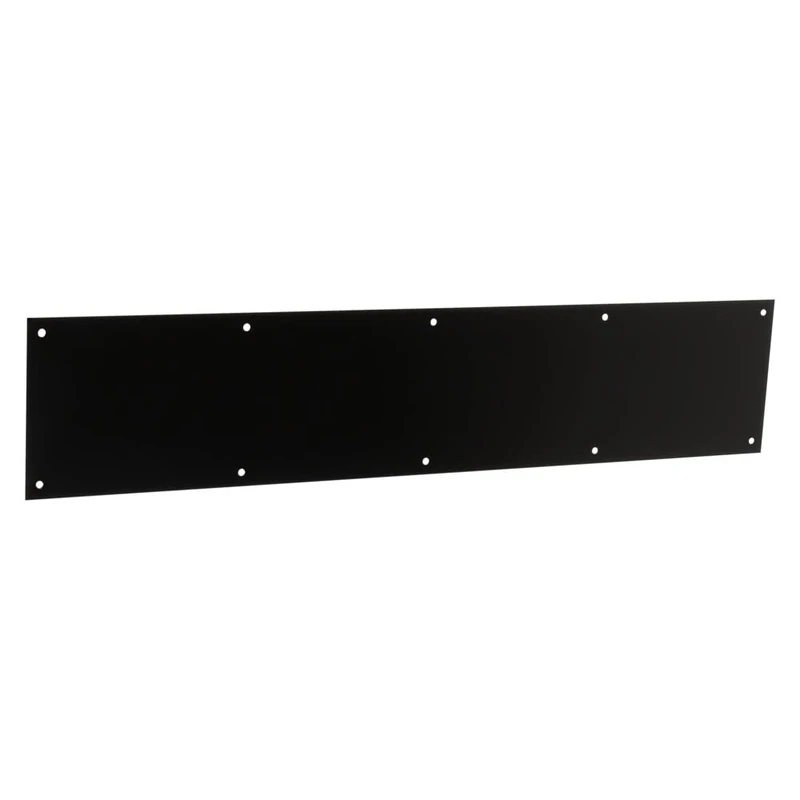 National Hardware N270-350 Kick Plate, Matte Black, 6" × 30"