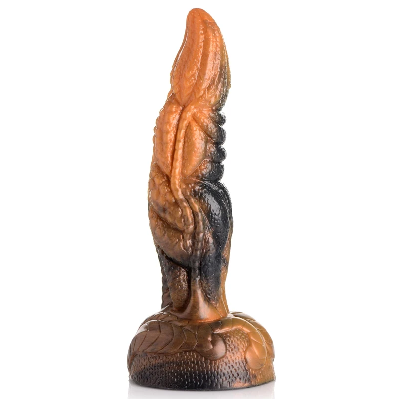 Creature Cocks - Ravager Rippled Tentacle Silicone Dildo - Insertable Length: 6.5"