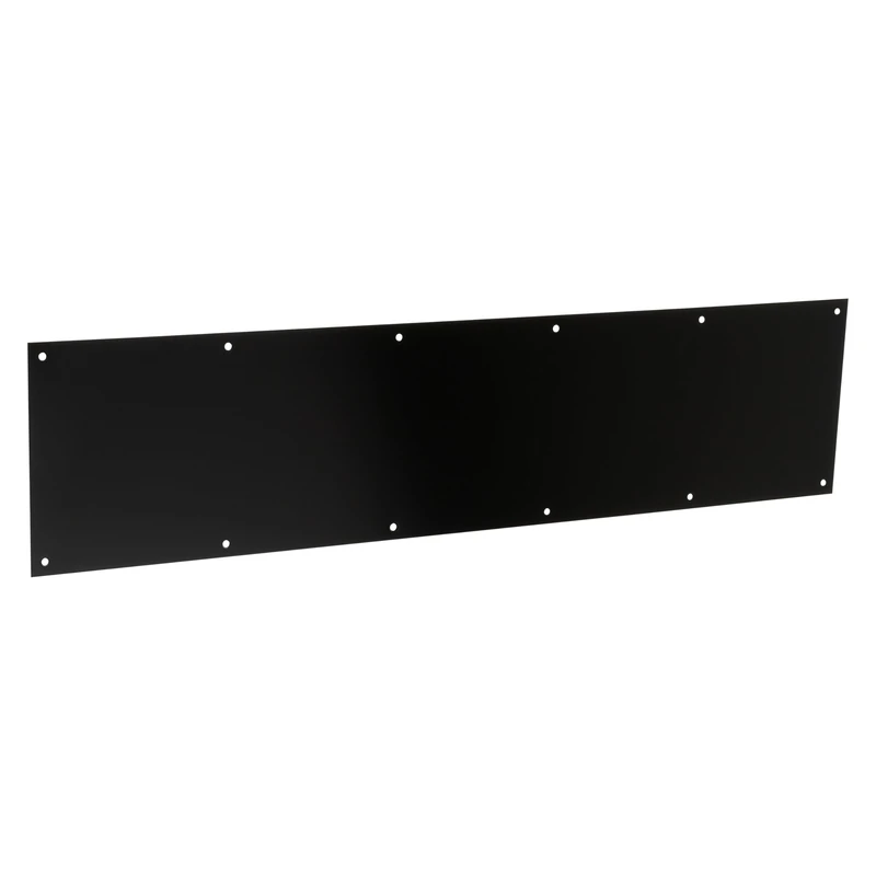 National Hardware N270-352 Kick Plate, Matte Black, 8" × 34" - Image 1