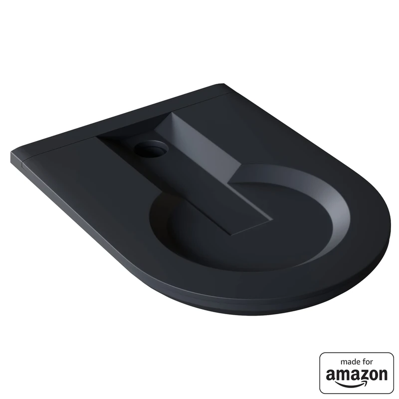 ECHOGEAR Wall Mount for Echo Dot 4th and 5th Gen - Black