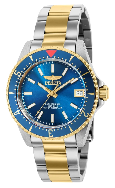 Invicta Pro Diver 36803 Women's Watch - Waterproof - Analogue - Automatic Movement - Stainless Steel with Blue dial - 36mm