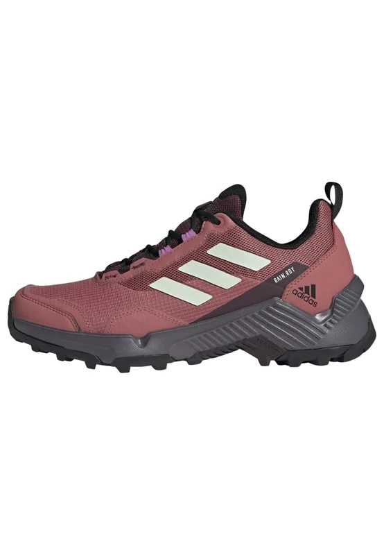 adidas Women's Eastrail 2.0 RAIN.RDY Hiking Shoes, Wonder Red/Linen Green/Pulse Lilac, 3.5 UK