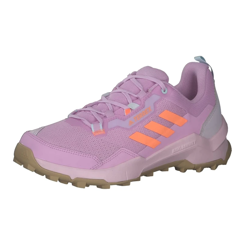 adidas Women's Terrex AX4 W Sneaker, Bliss Lilac Beam Orange Almost Blue, 8.5 UK