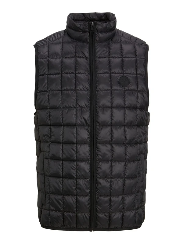 JACK & JONES Men's JPRCCFROST Light Vest, Black, M - Image 1