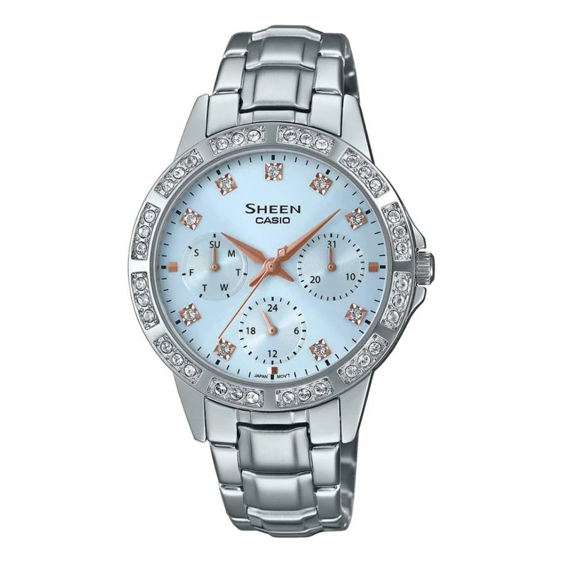 Casio Women Multi Dial Watch Sheen